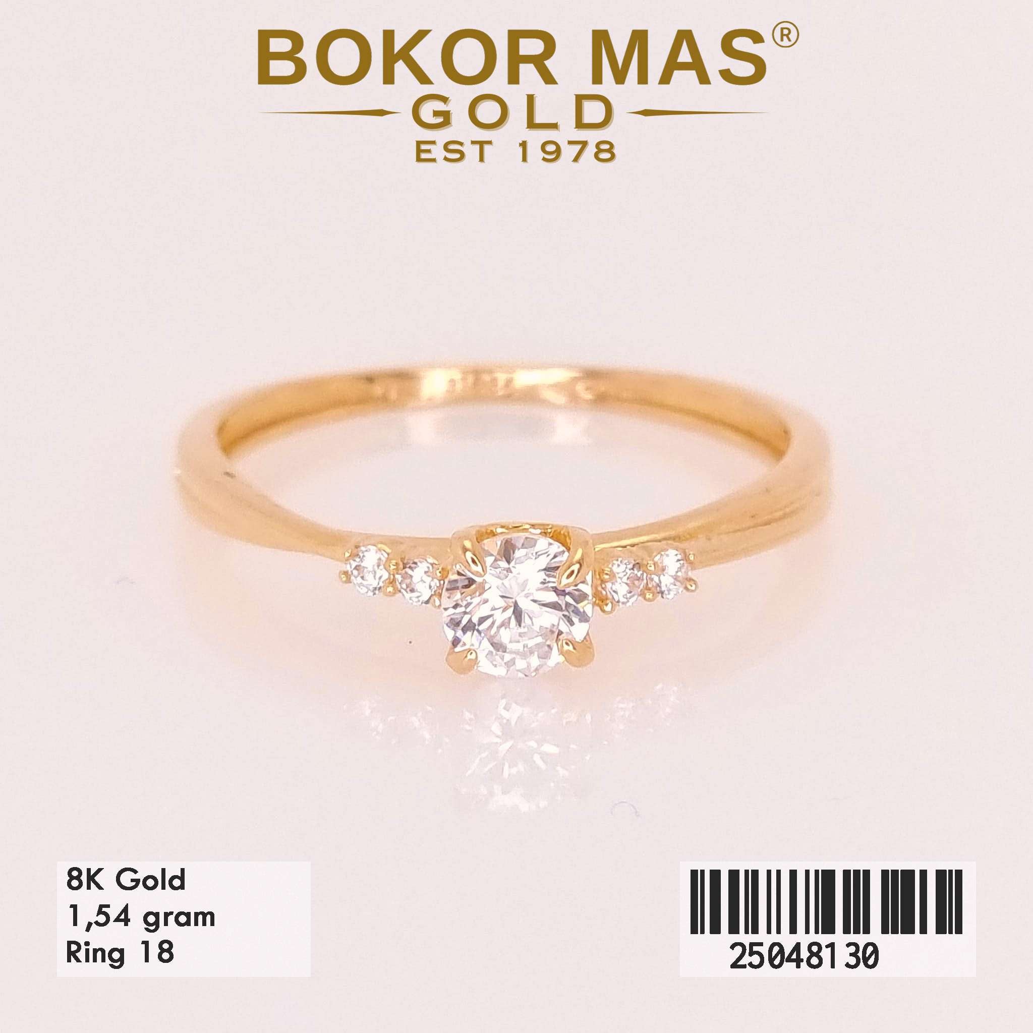 Cincin Variasi Soliter - 25048130 - 8K
