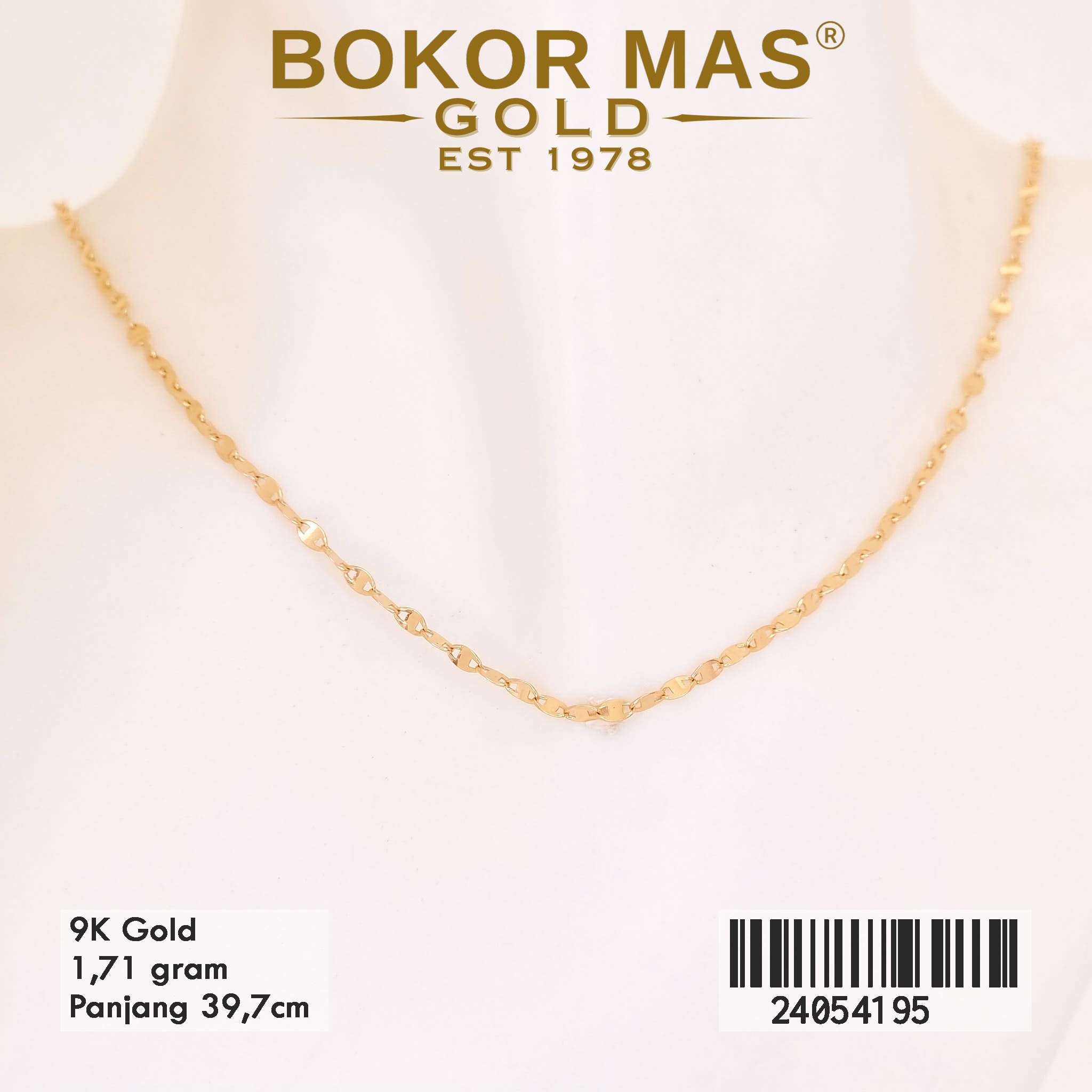 Kalung Anak Toscano Variasi Tanpa Permata - 24054195 - 9K