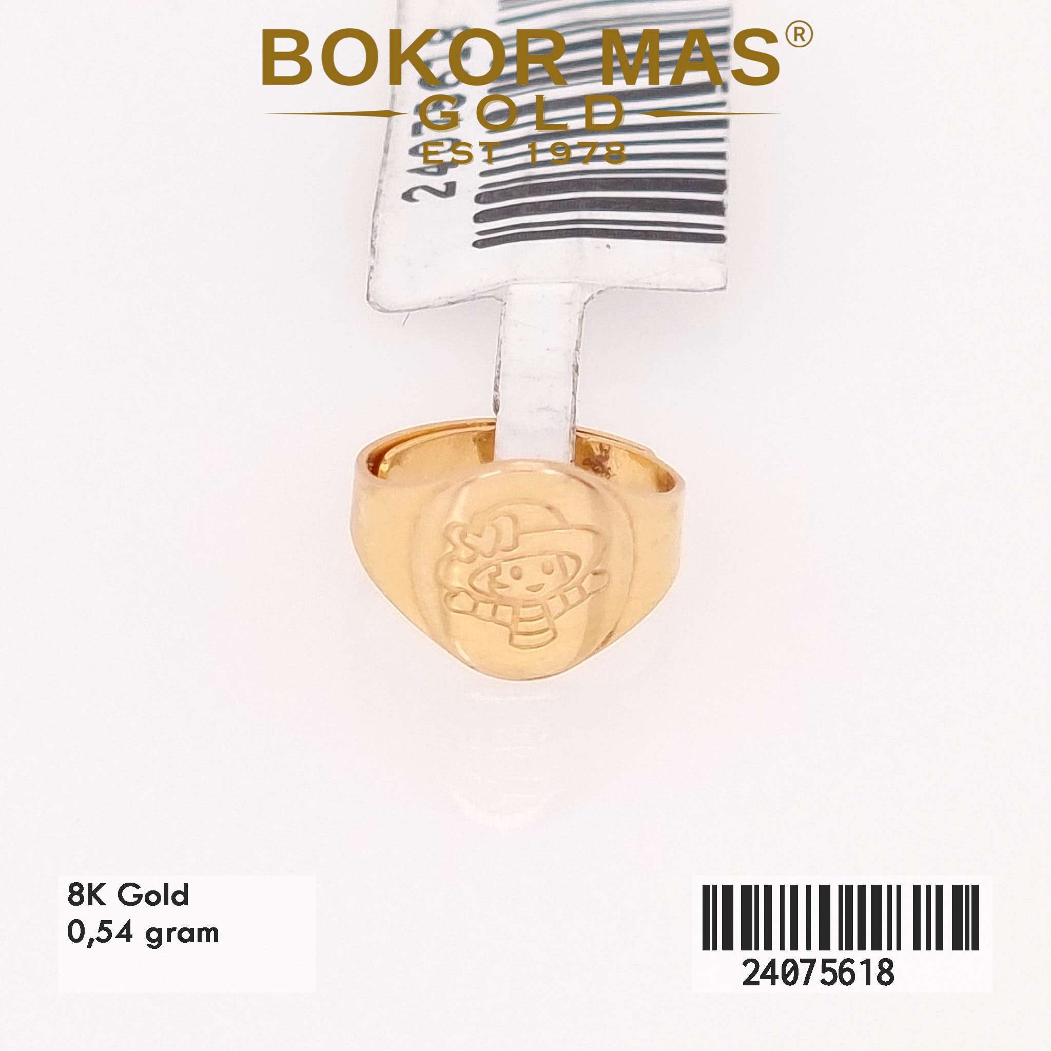 Cincin Anak Ongsrot Variasi Tanpa Permata - 24075618 - 8K