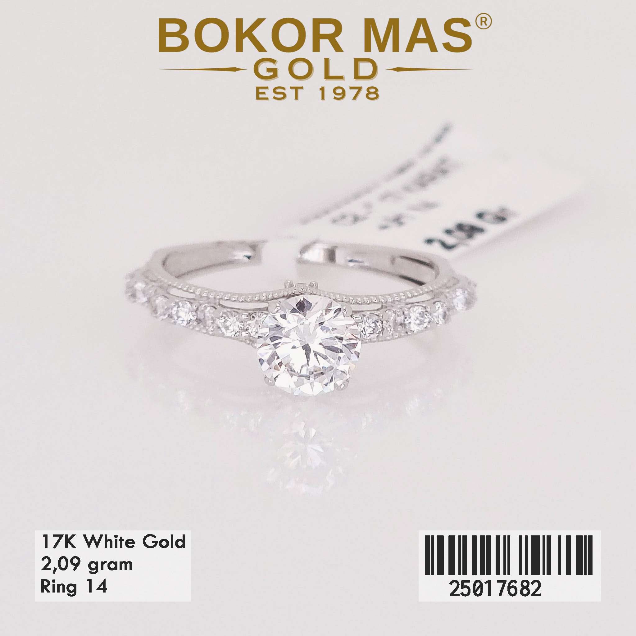 Cincin Variasi Permata - 25017682 - 17K