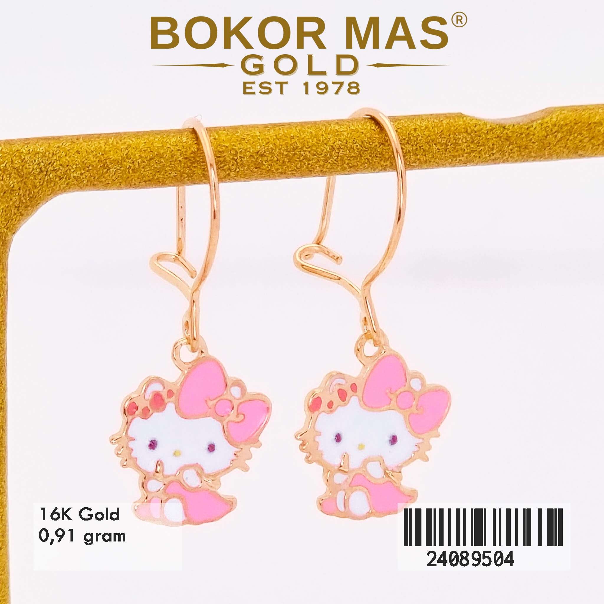 Anting Anak Hellokity Pink - 24089504 - 16K