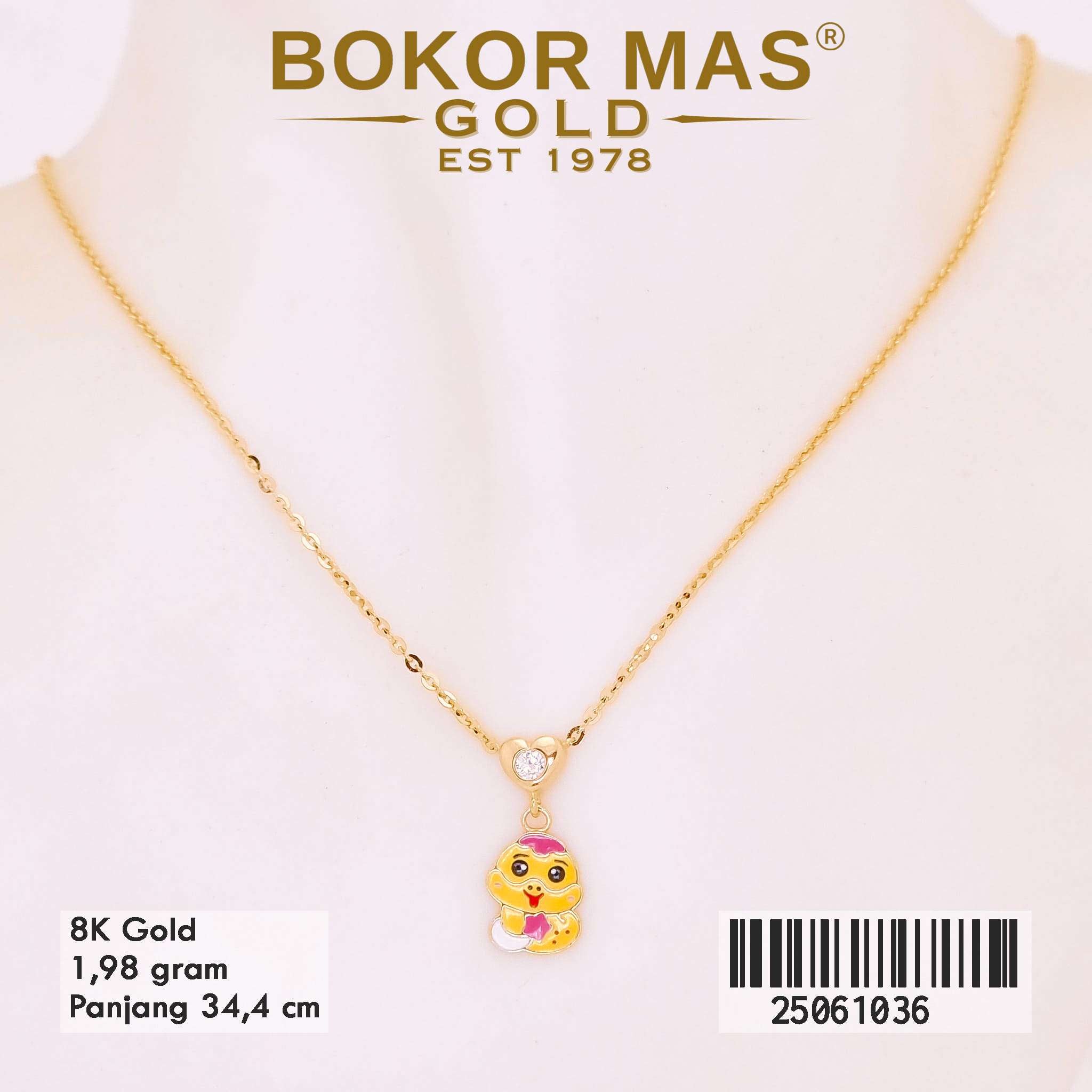 Kalung Emas Anak Variasi Boneka - 25061036 - 8K
