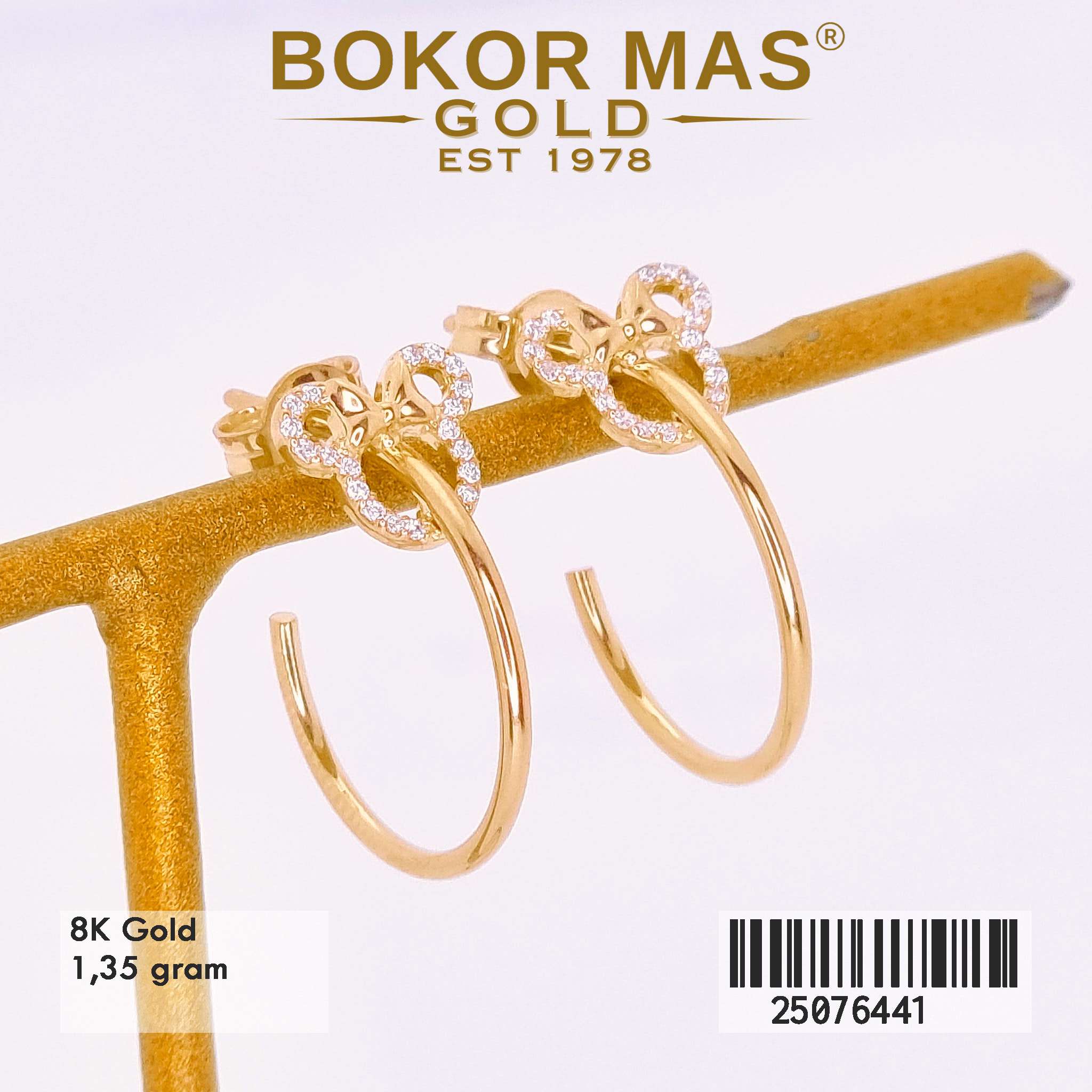 Anting Tusuk Variasi Permata - 25076441 - 8K