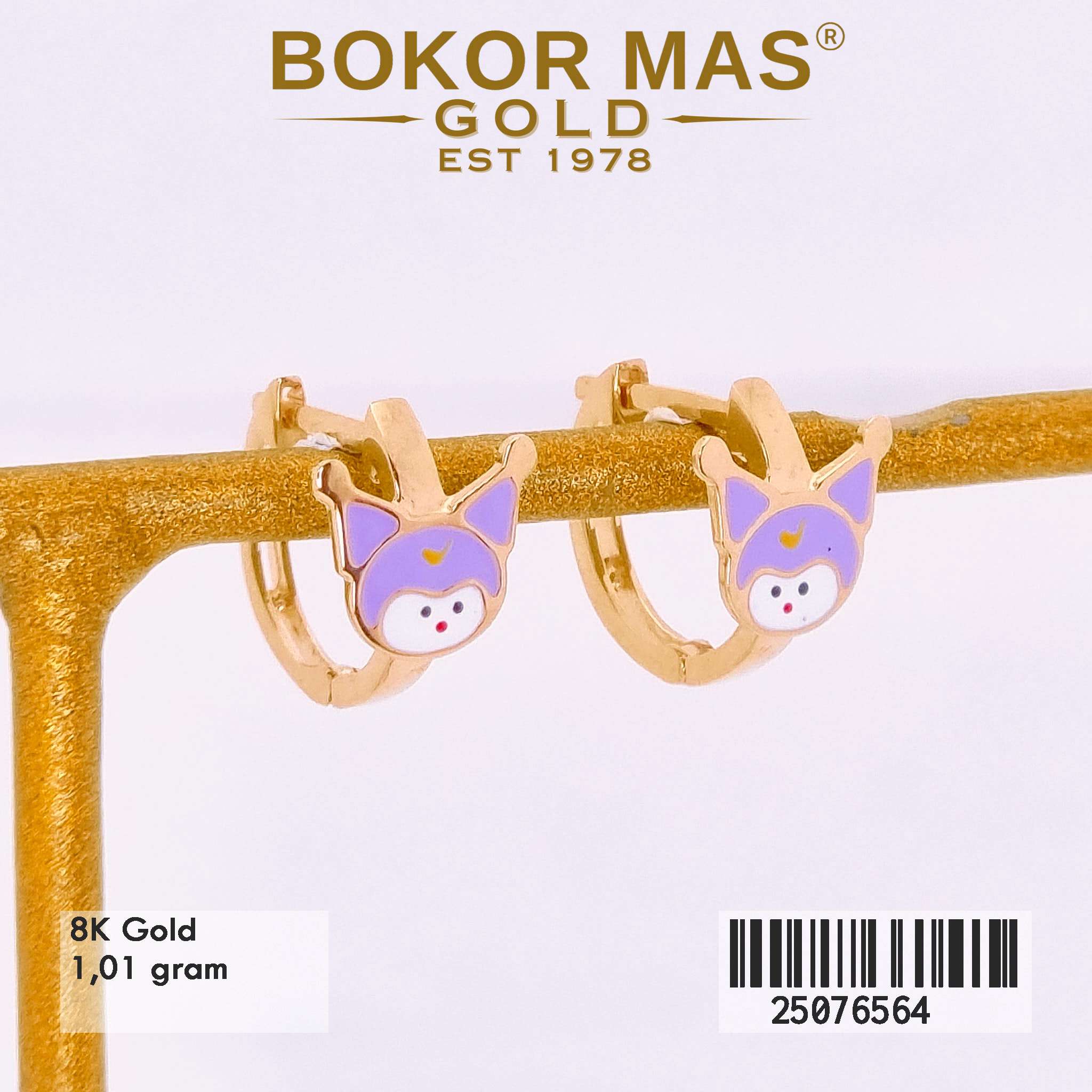 Anting Anak Klip Variasi Kuromi Permata - 25076564 - 8K