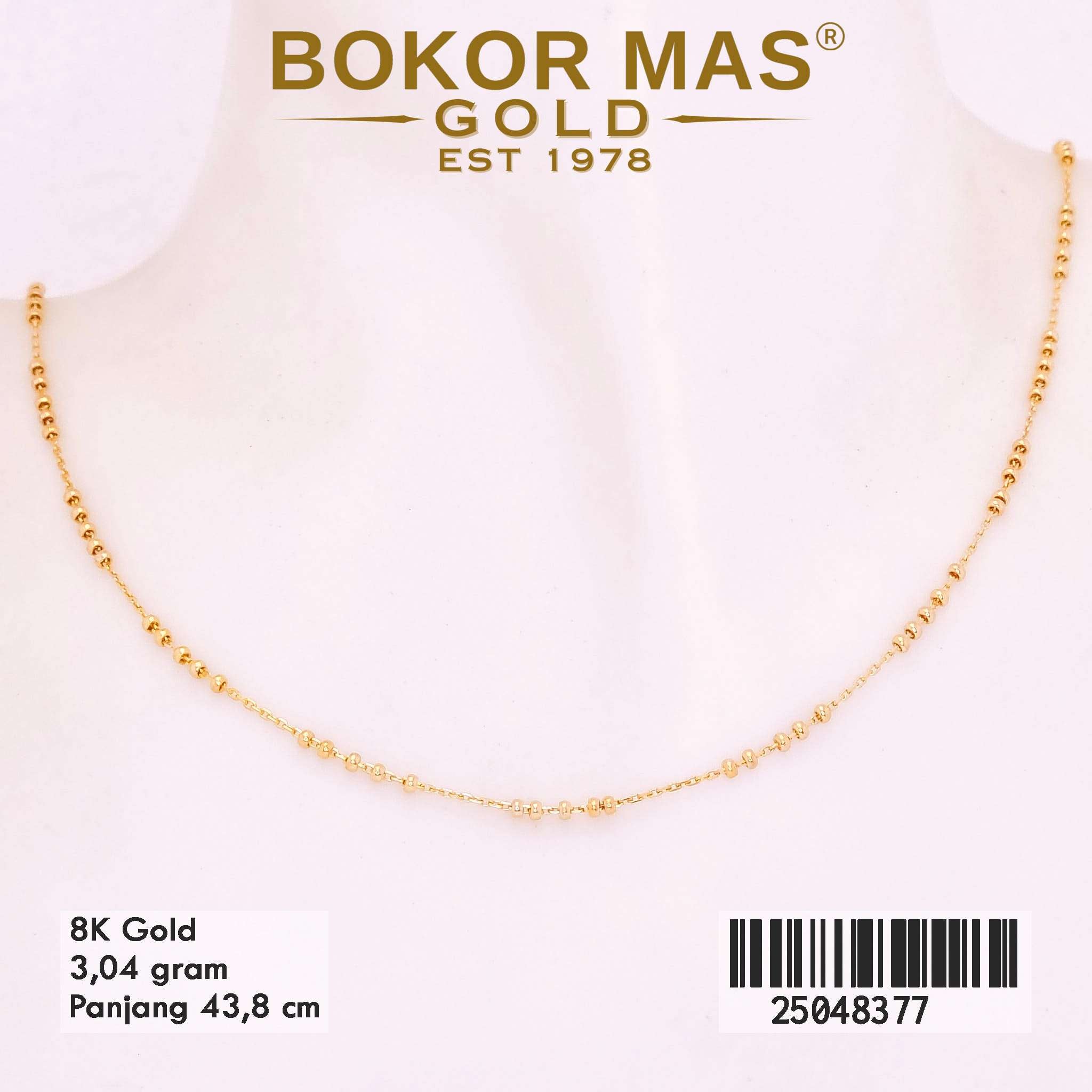 Kalung Variasi Tanpa Permata - 25048377 - 8K