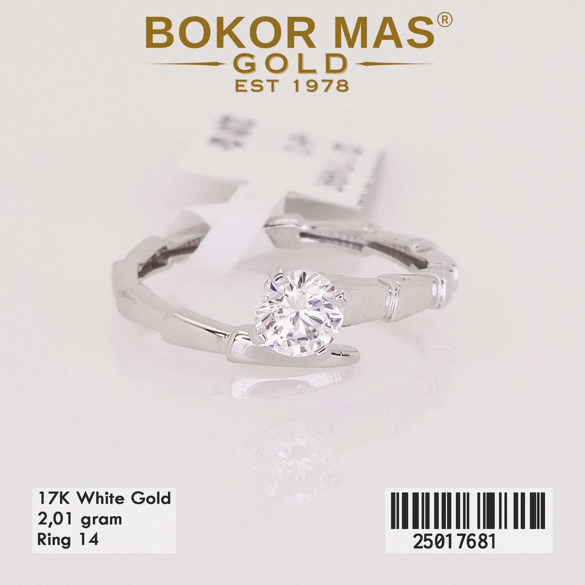 Cincin Variasi Permata - 25017681 - 17K