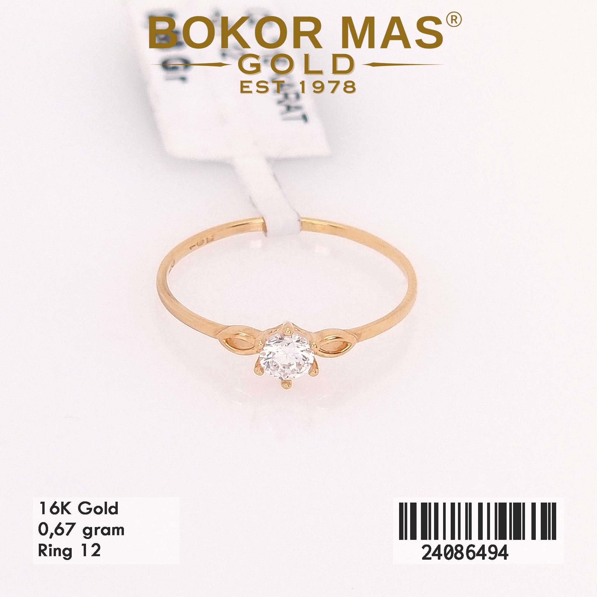 Cincin Variasi Permata - 24086494 - 16K