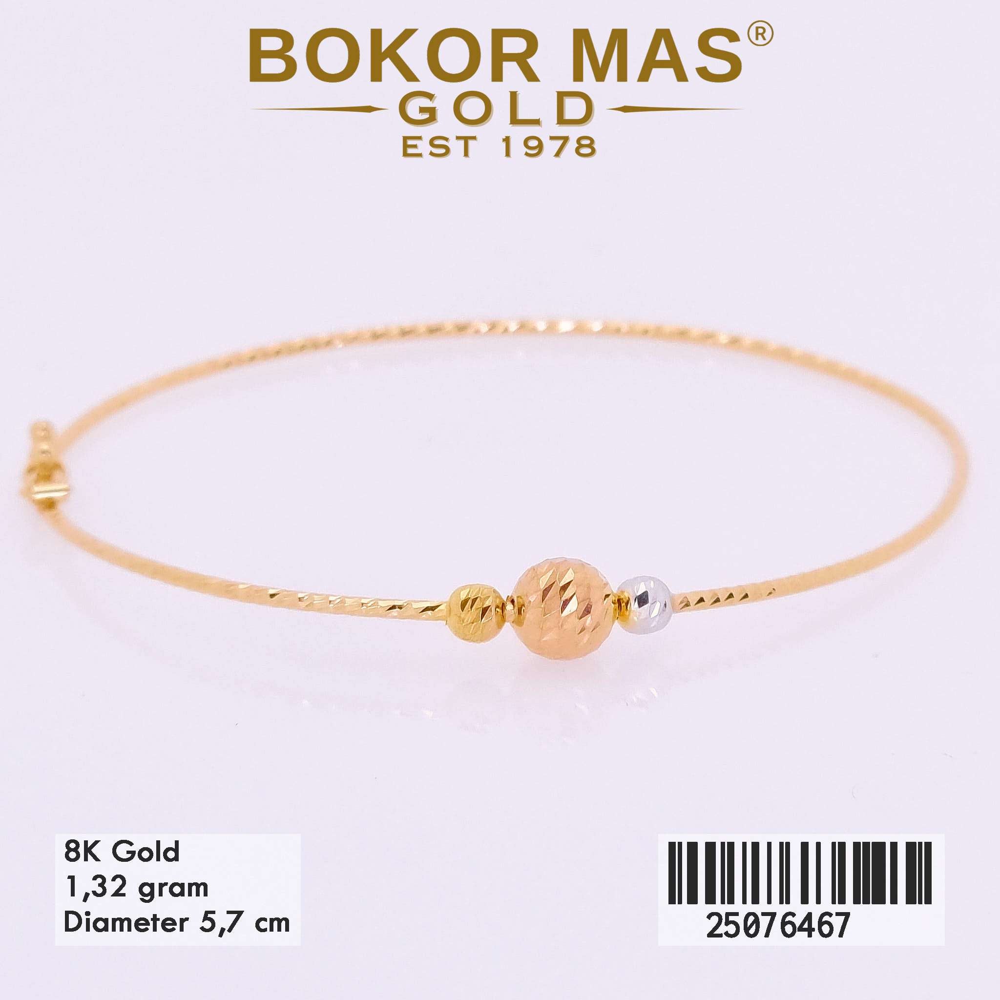 Gelang Kaku Variasi Boba - 25076467 - 8K