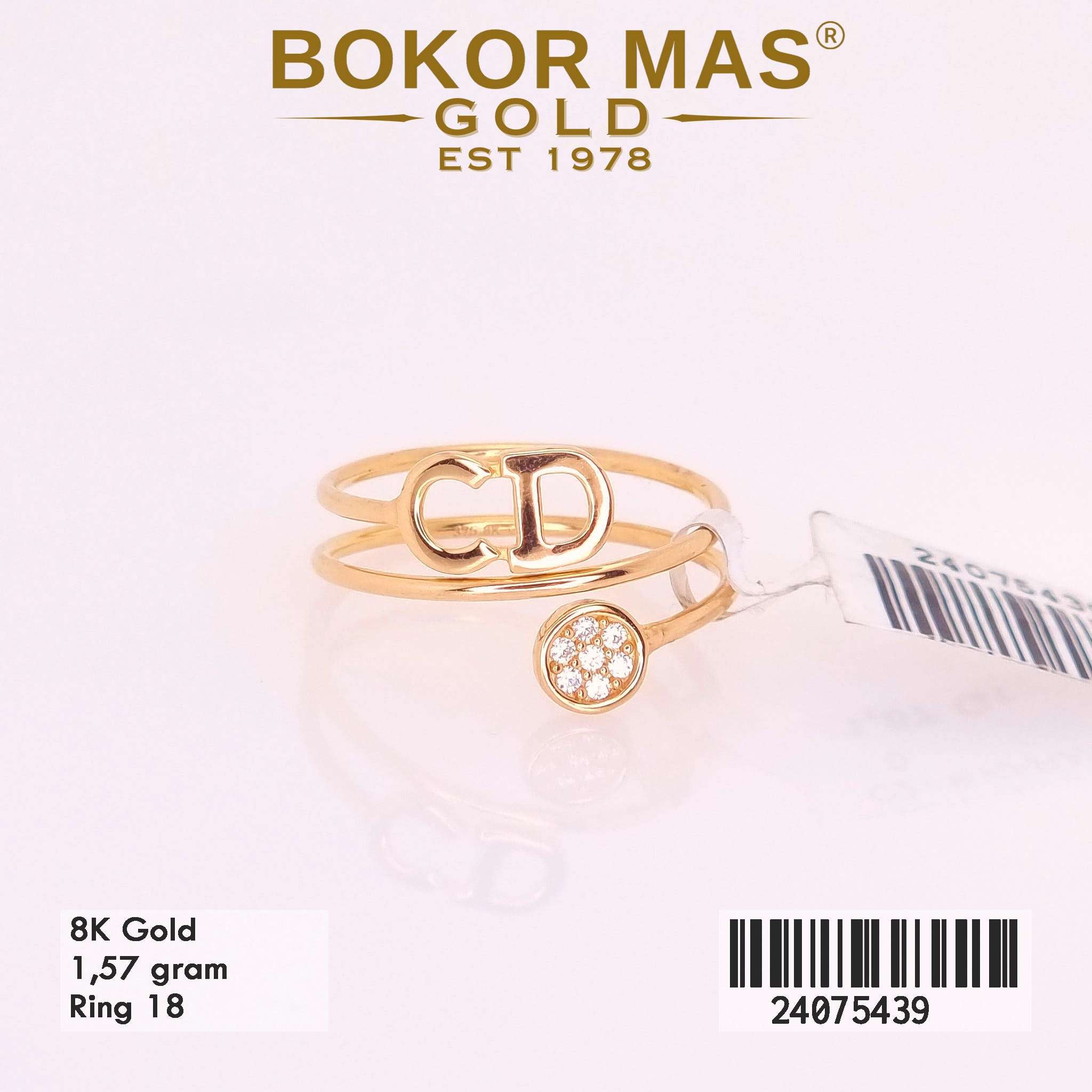 Cincin Variasi Spiral CD - 24075439 - 8K