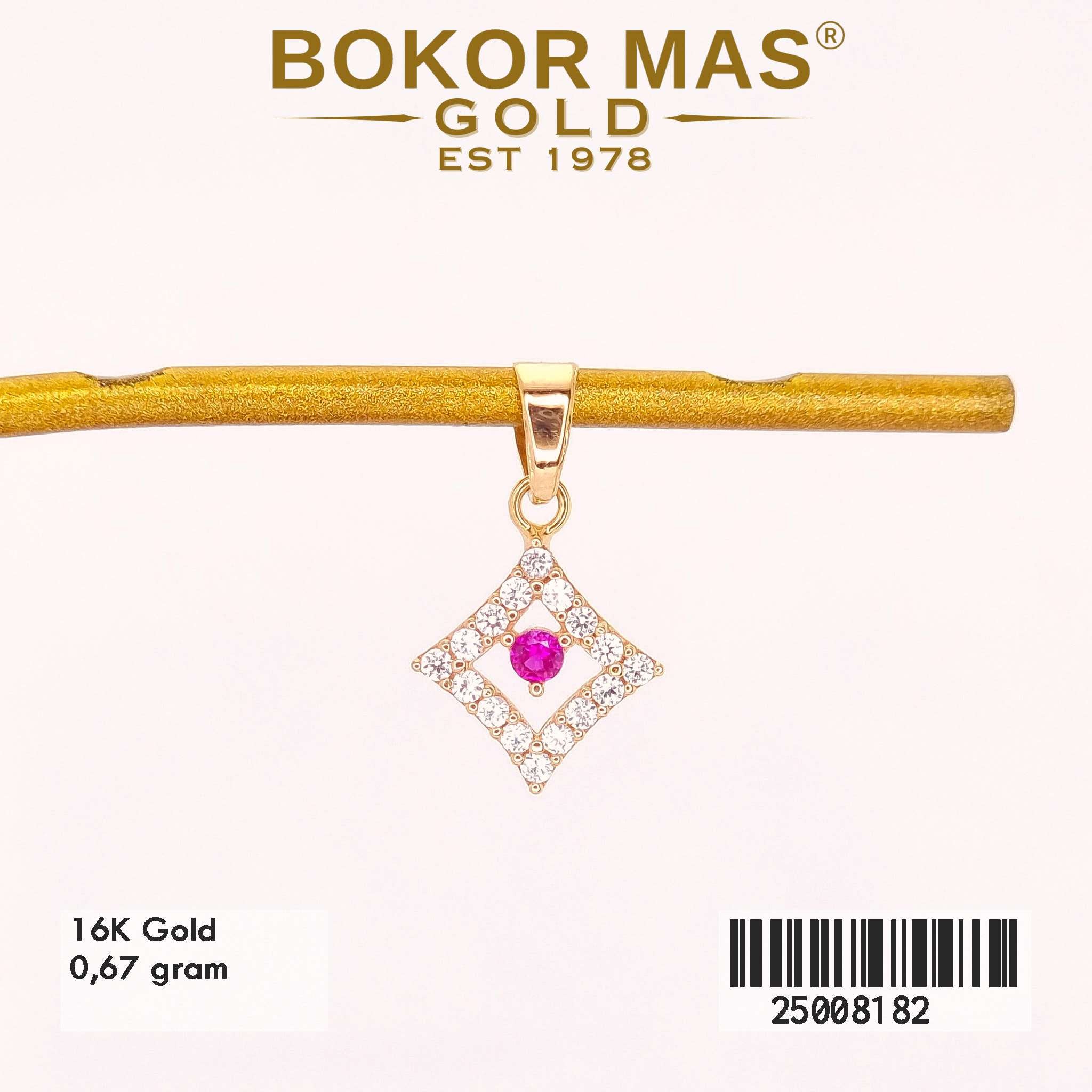 Liontin Variasi Permata - 25008182 - 16K