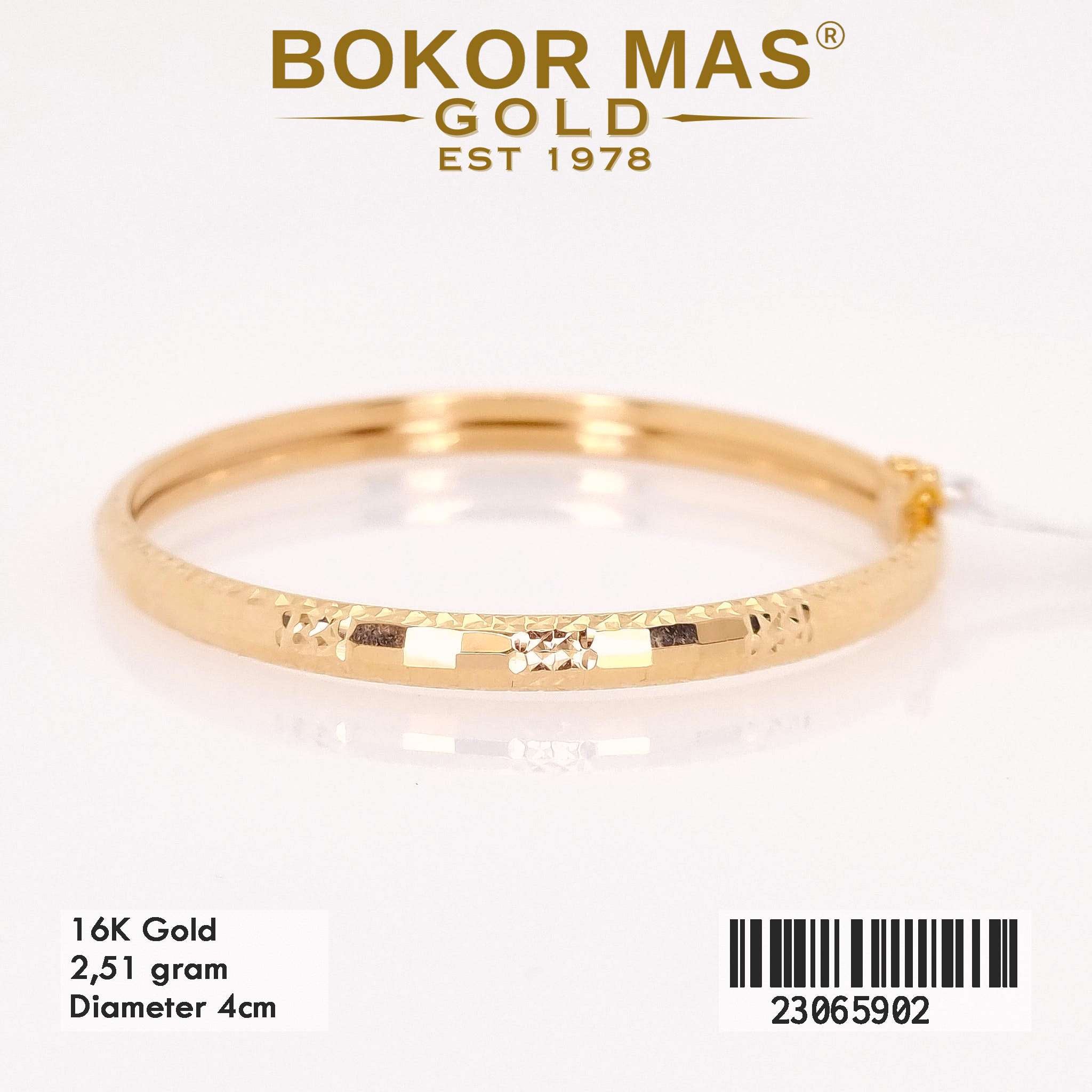 Gelang Kaku Anak Tanpa Permata - 23065902 - 16K