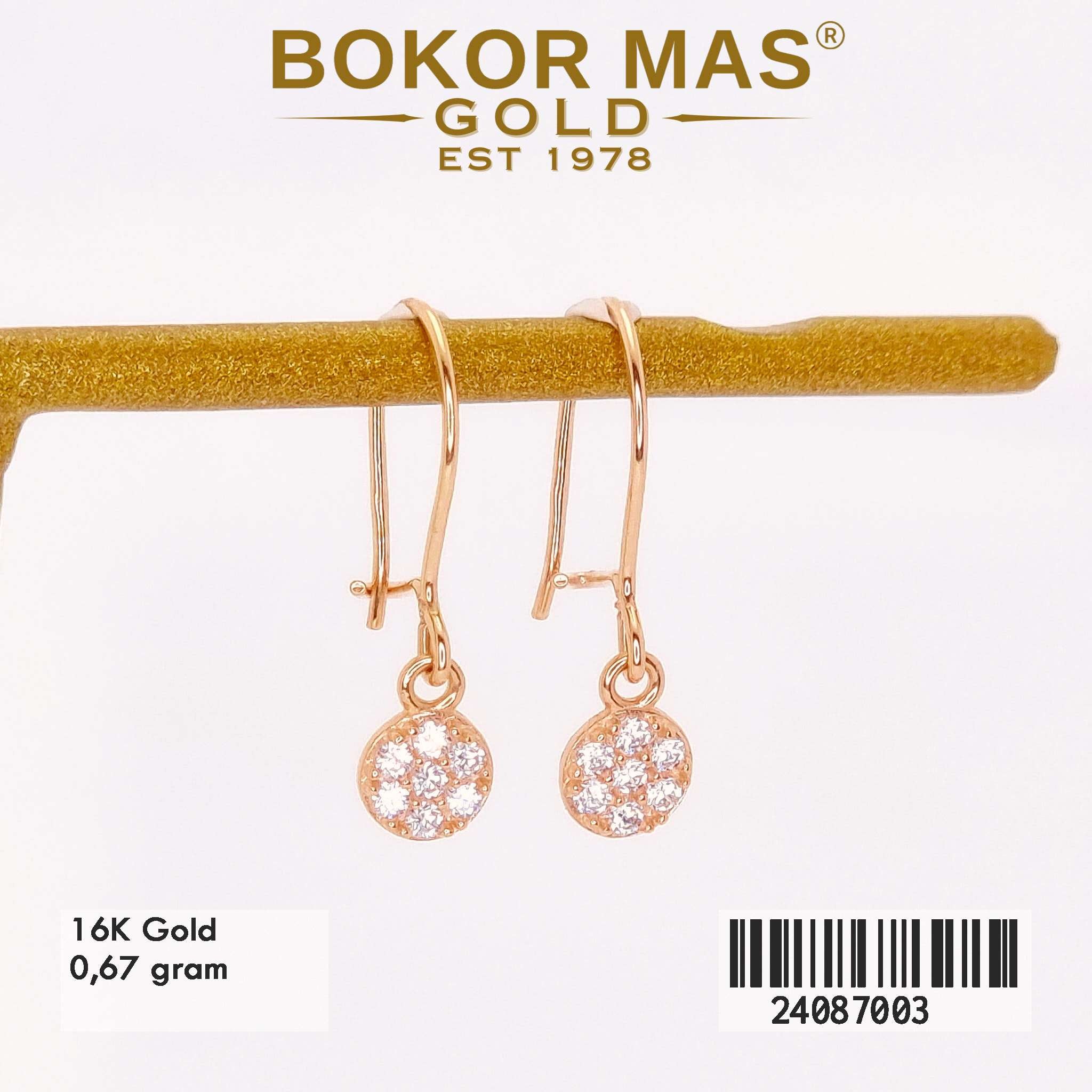 Anting Gantung Variasi Desi Permata - 24087003 - 16K