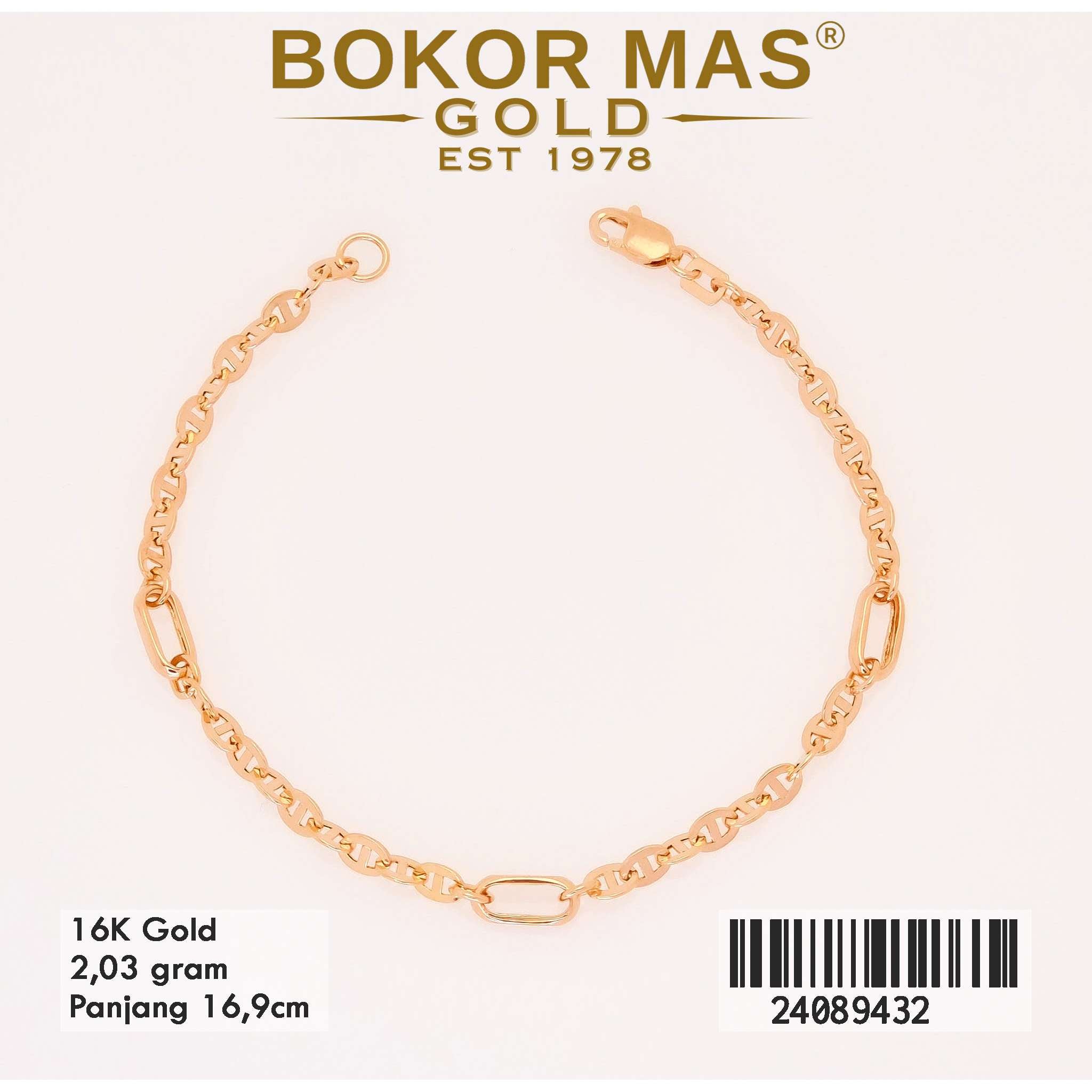 Gelang Rantai Variasi Calista - 24089432 - 16K