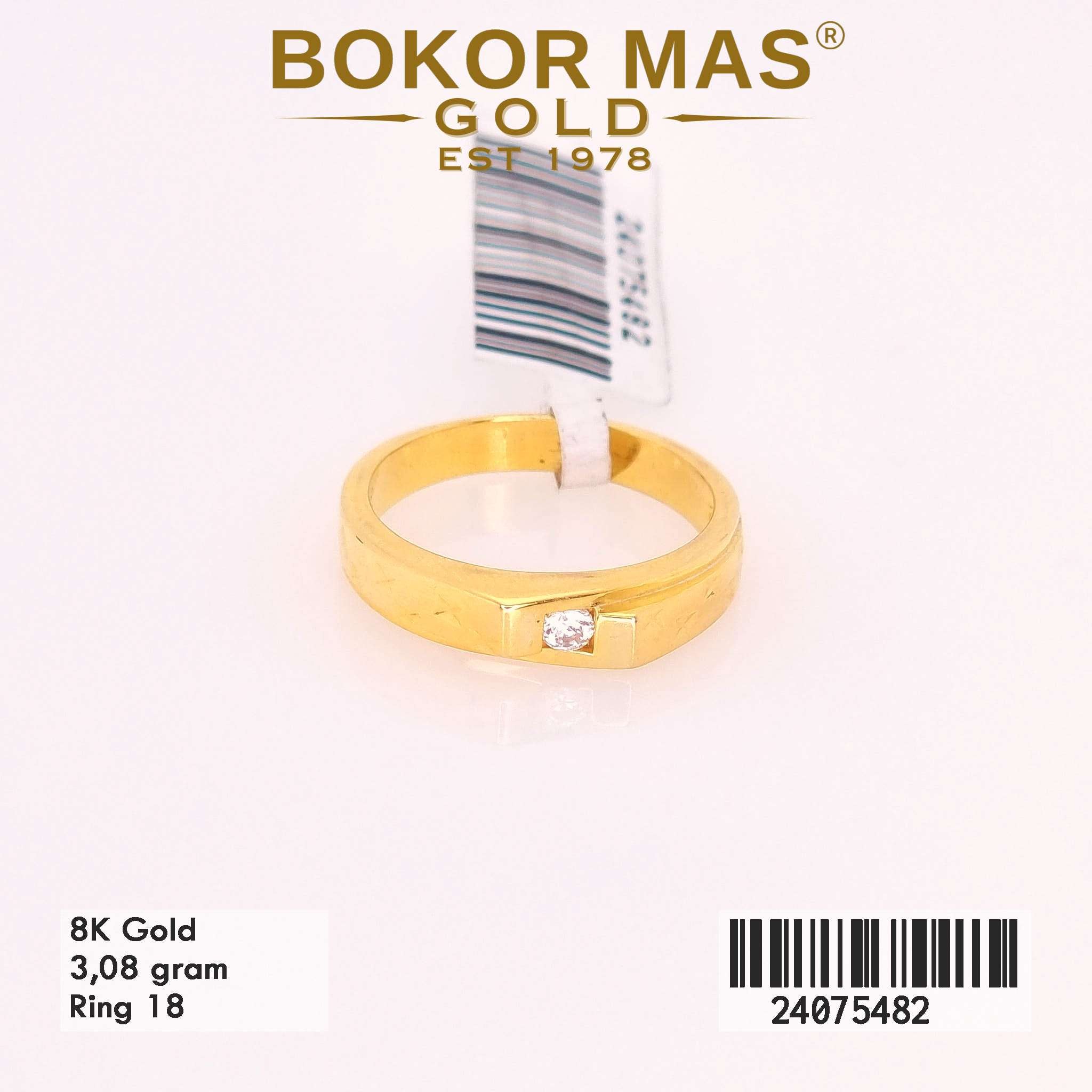 Cincin Variasi Weding Ring - 24075482 - 8K