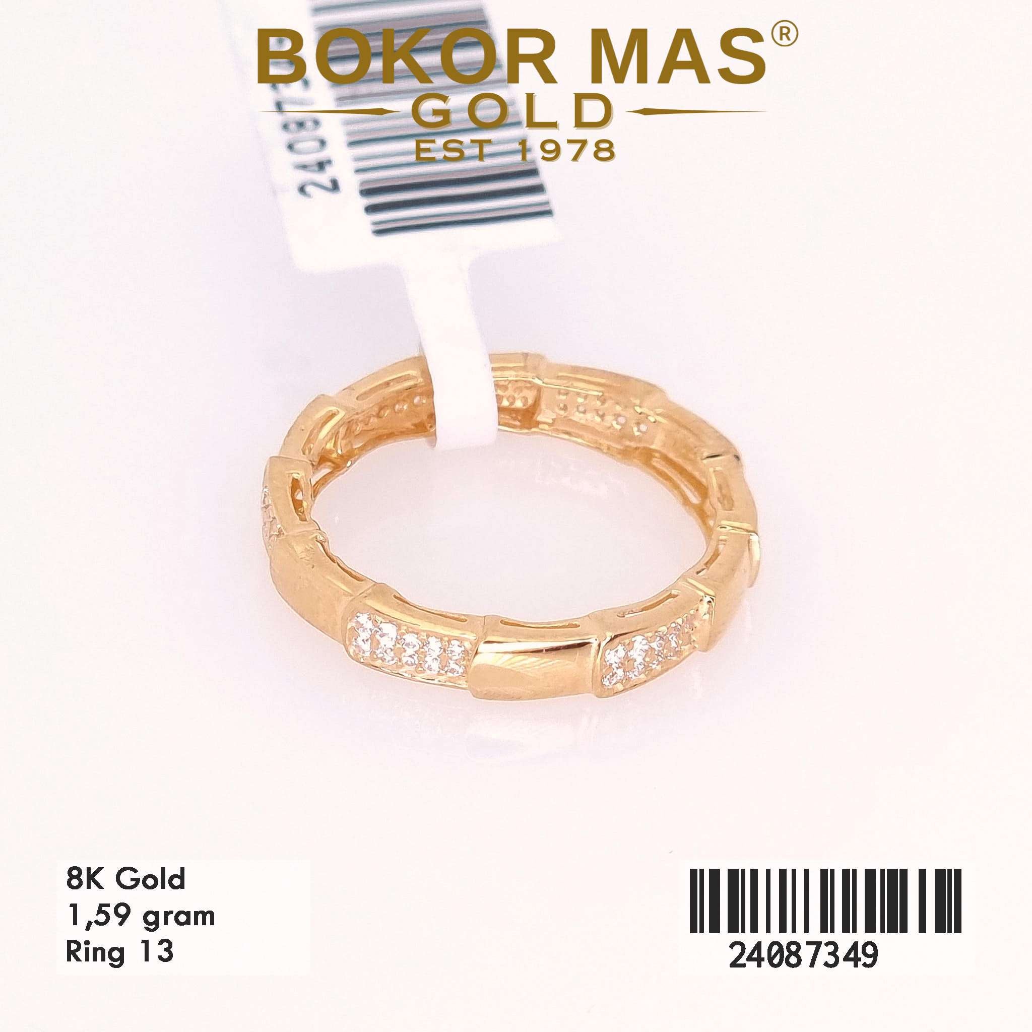 Cincin Variasi Permata - 24087349 - 8K