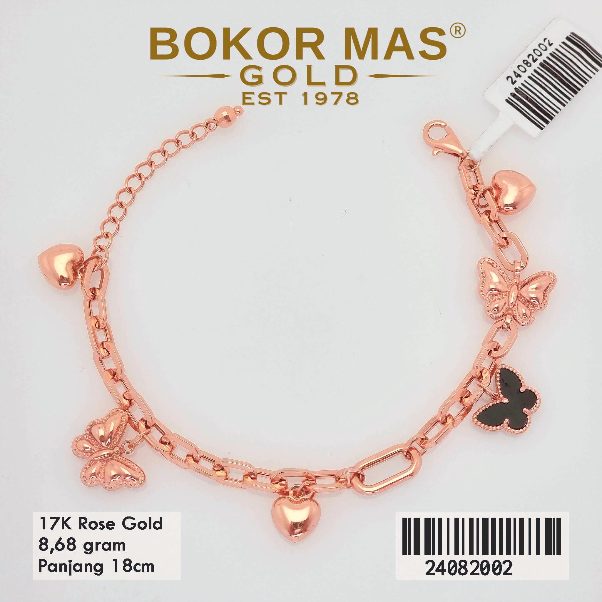 Gelang Rantai Variasi Mainan - 24082002 - 17K