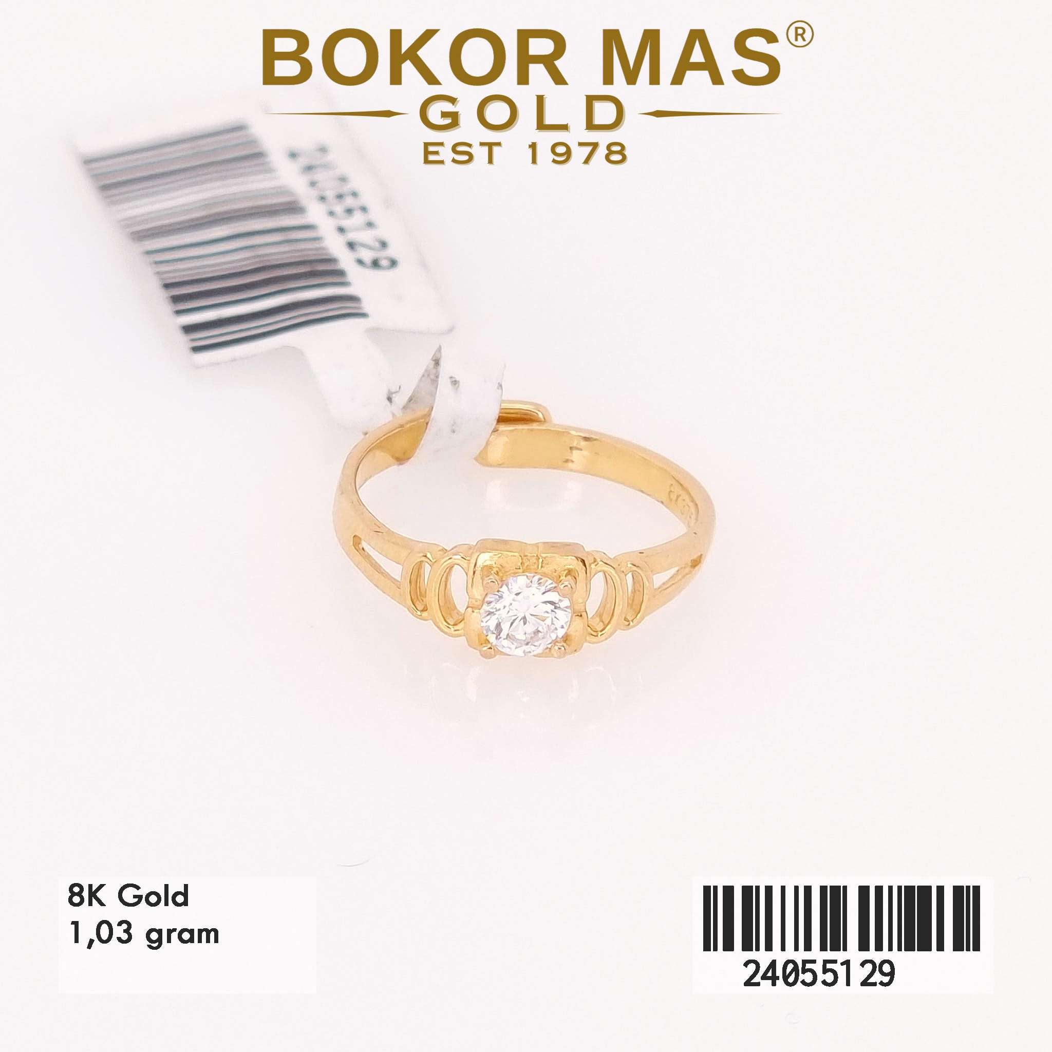 Cincin Anak Ongsrot Variasi Permata - 24055129 - 8K