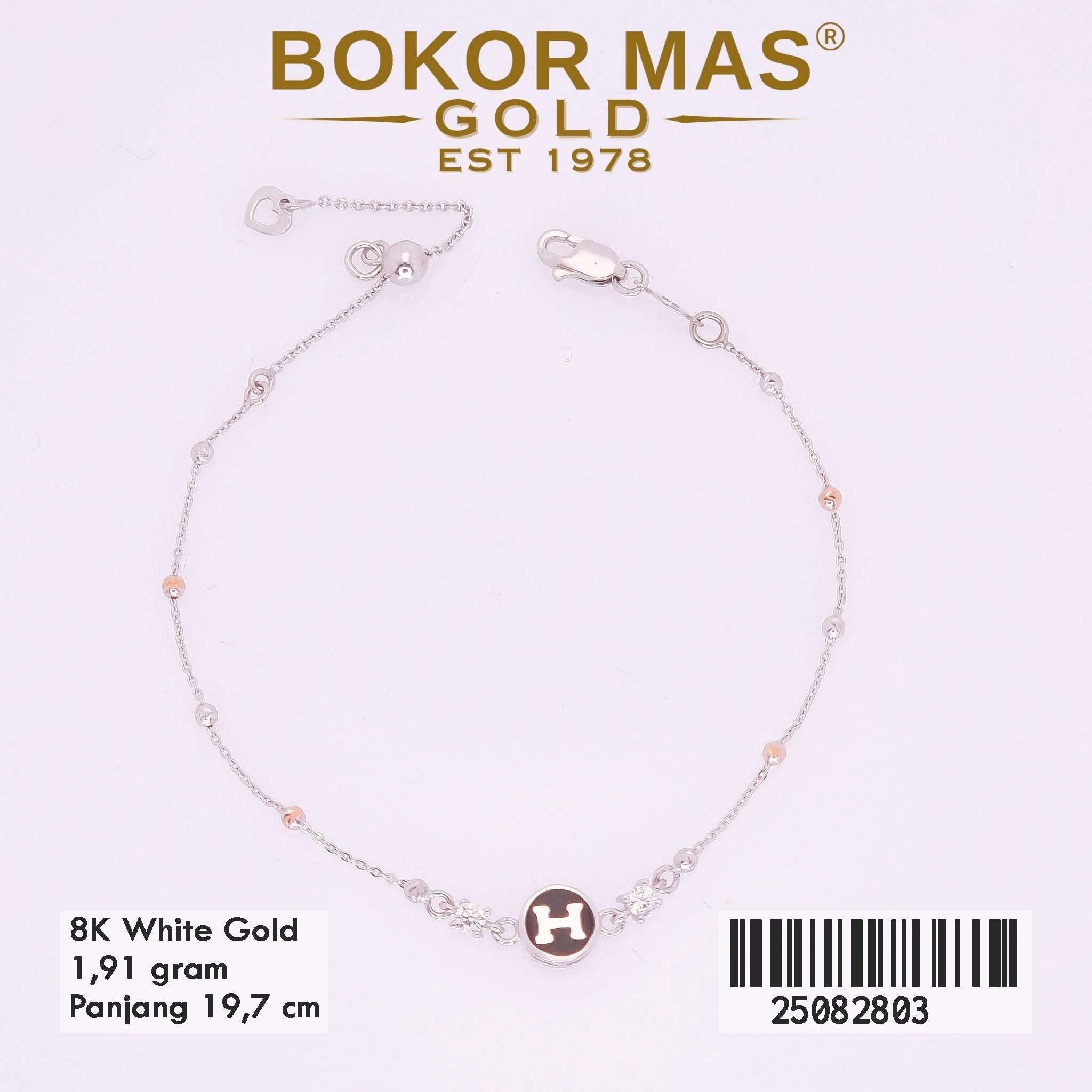 Gelang Rantai Jedar Variasi - 25082803 - 8K