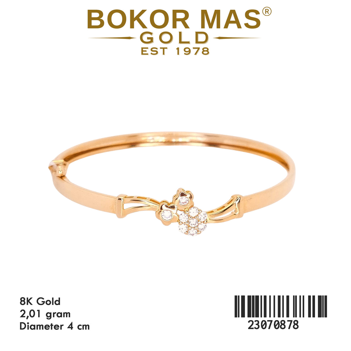 Gelang Bangkok Anak Variasi Permata - 23070878 - 8K