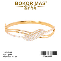 Gelang Kaku Variasi Permata - 25008037 - 16K