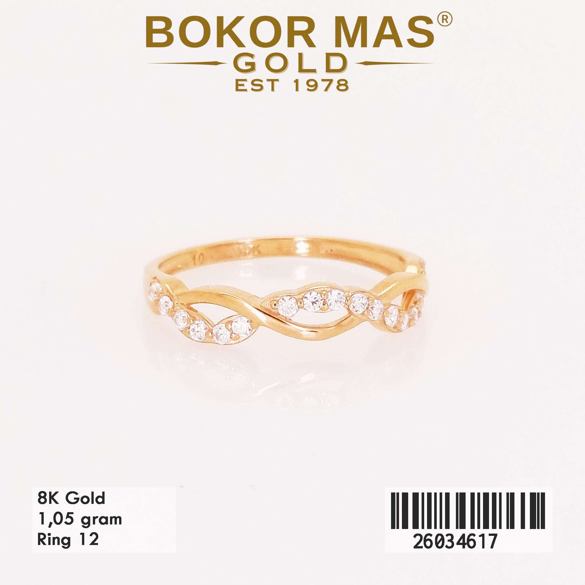  Cincin Variasi Permata Invinite - 26034617 - 8K