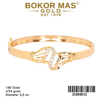 Gelang Kaku Variasi Permata - 25008035 - 16K