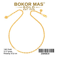 Gelang Kaki Variasi Tambang Korea - 25048839 - 16K