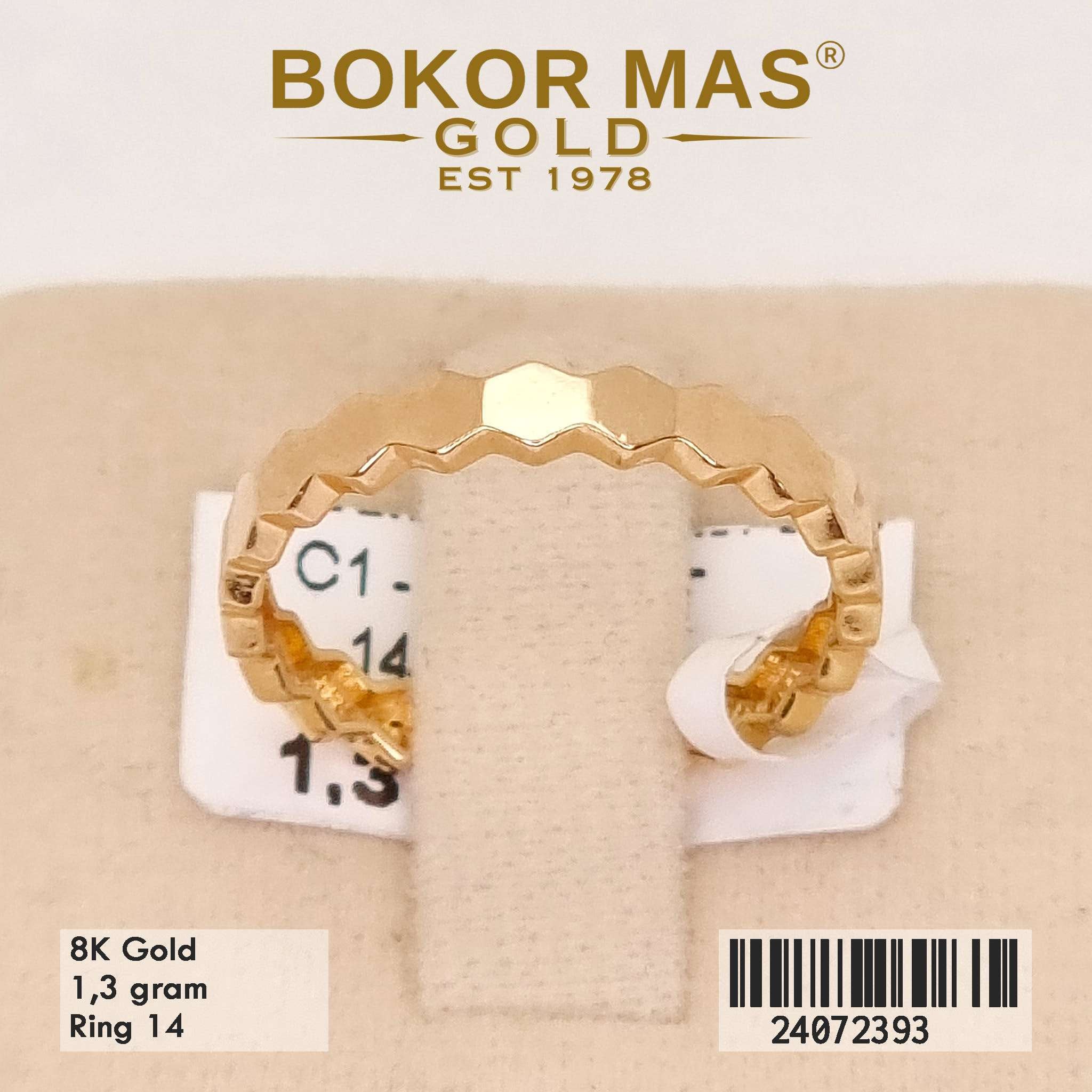 Cincin Variasi Tanpa Permata - 24072393 - 8K