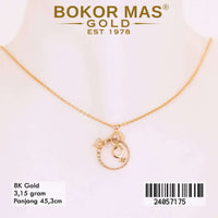 Kalung Emas  Siyem Variasi Ring - 24057175 - 8K