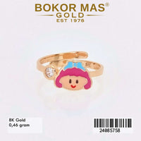 Cincin  Emas Anak Boneka Hairpink - 24085758 - 8K