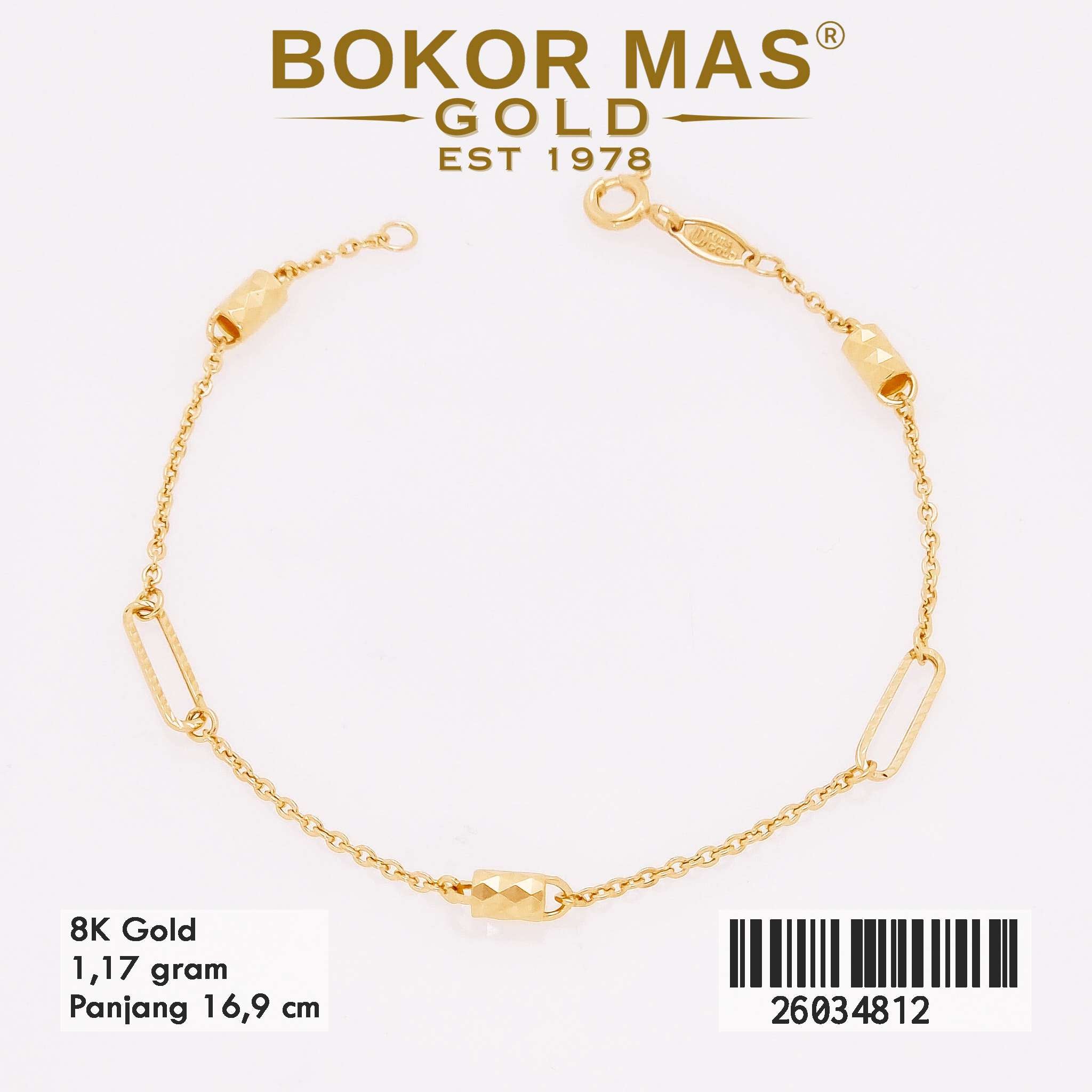  Gelang Rantai Variasi - 26034812 - 8K