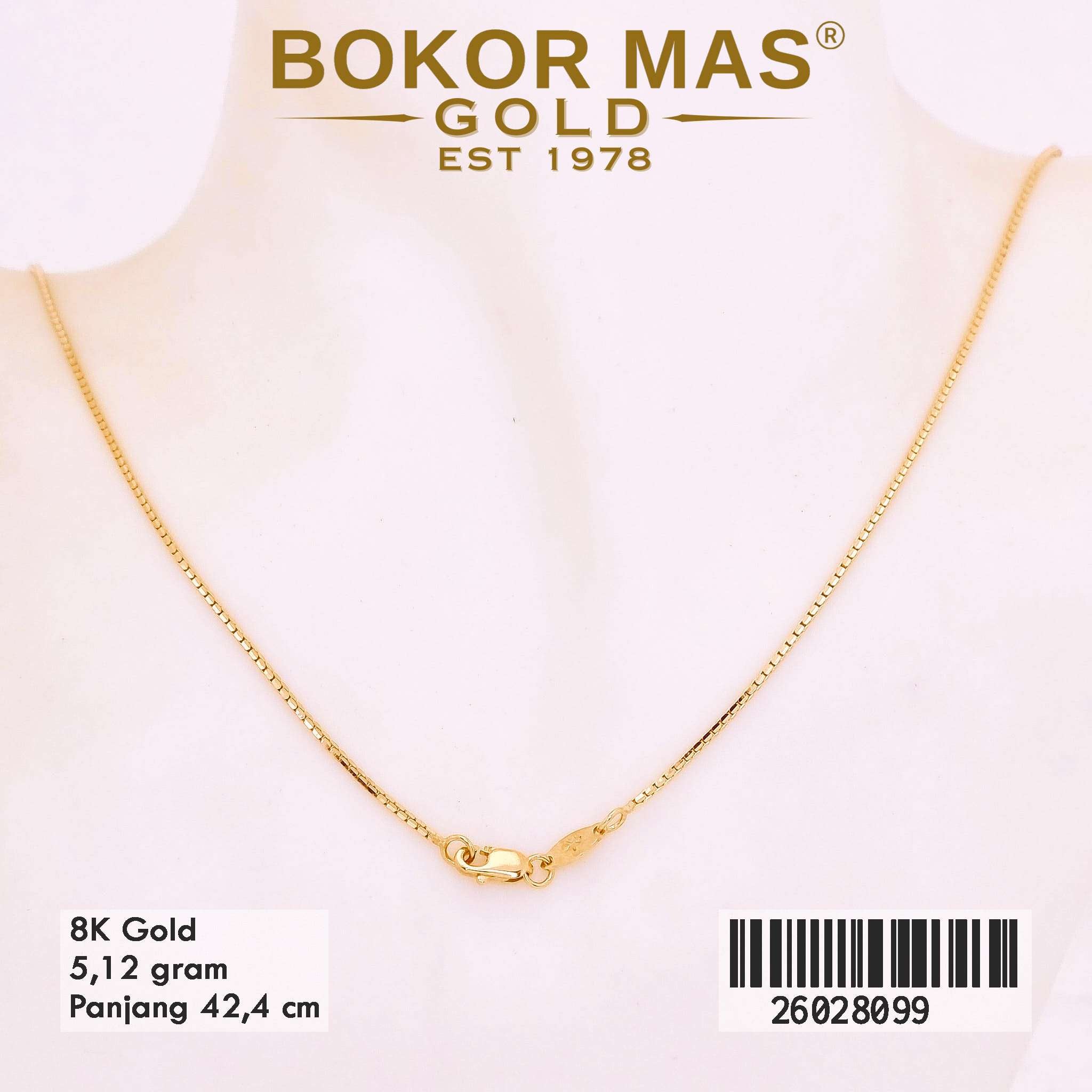 Kalung Variasi Liontin Permata -  26028099 - 8K