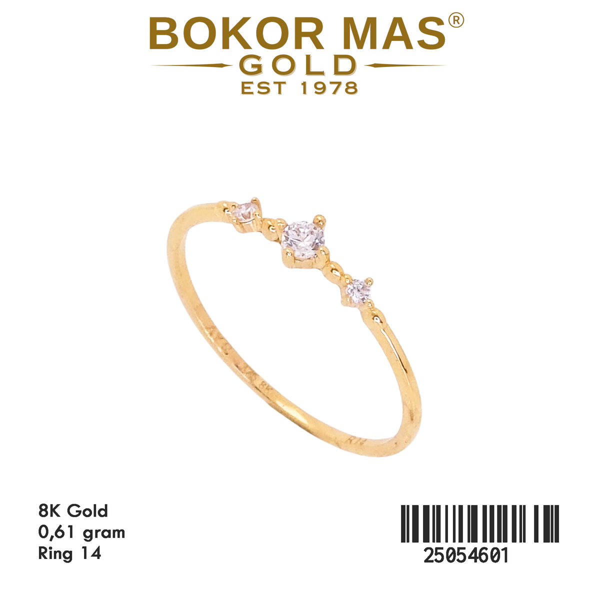 Cincin Model Permata - 25054601 - 8K