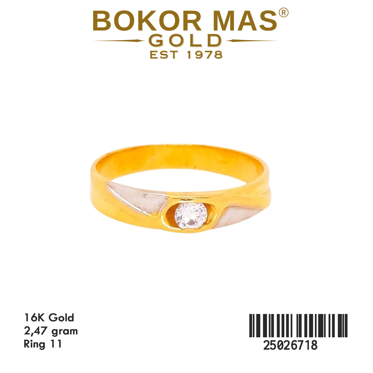 Cincin Nikah Permata - 25026718 - 16K