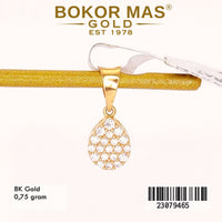 Liontin Emas Variasi Permata - 23079465 - 8K