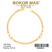 Gelang Rantai Hermei Variasi Paperline - 25098074 - 16K