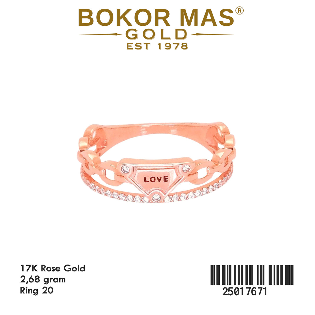 Cinci Variasi Permata Love - 17K - 25017671