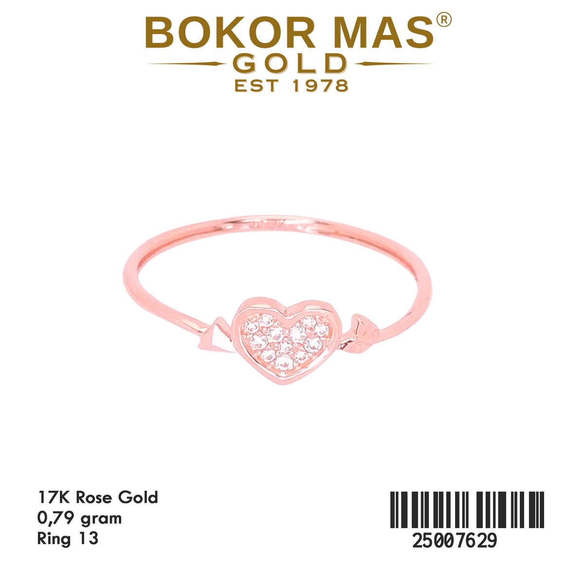 Cincin Variasi Permata Hati - 16K - 25007629