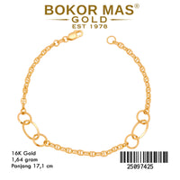 Gelang Rantai Hermei Variasi Plakatau - 25097425 - 16K