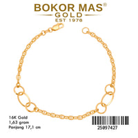 Gelang Rantai Hermei Variasi Plakatau - 25097427 - 16K