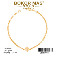 Gelang Rantai Hollo Variasi Bunga - 25098068 - 16K
