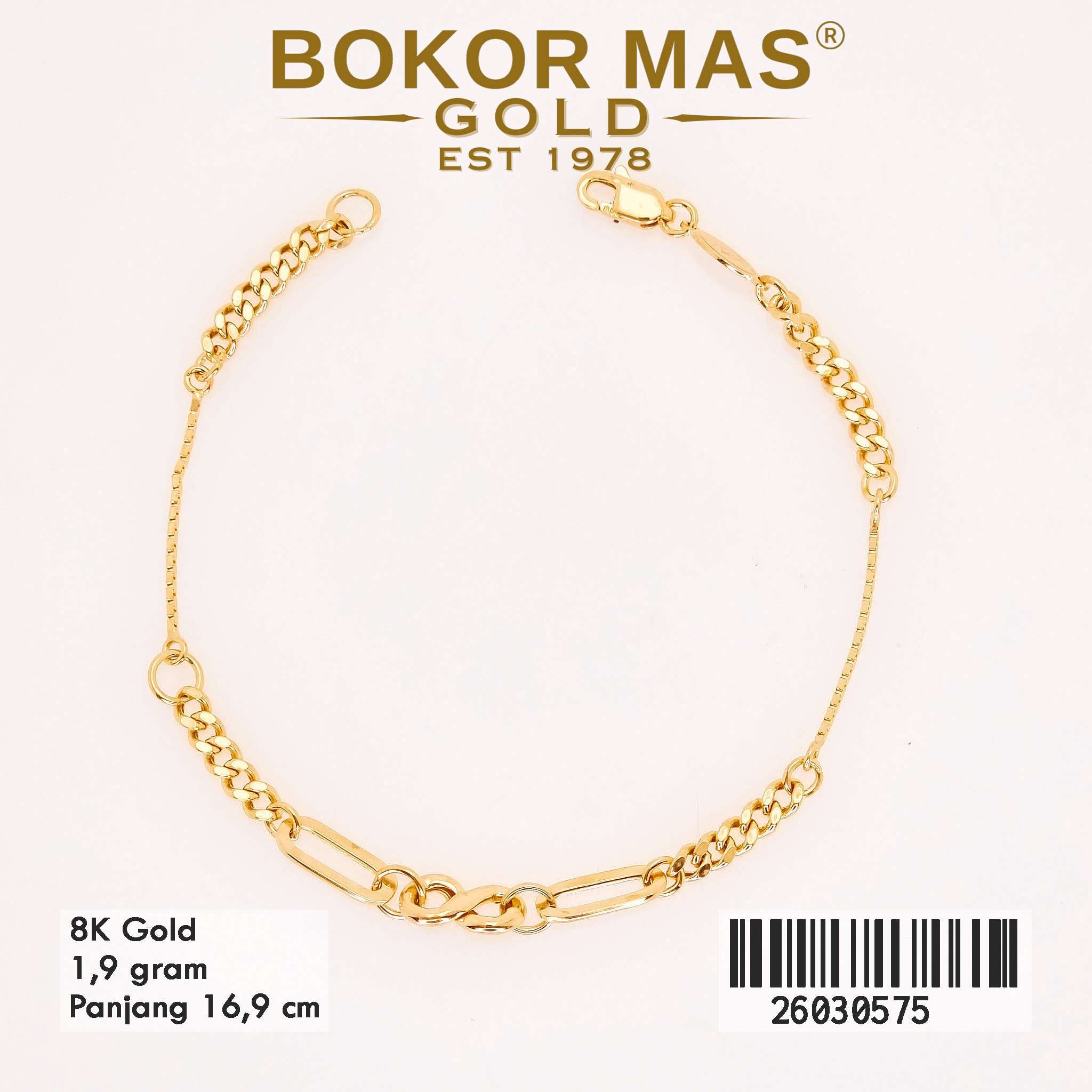 Gelang Rantai Model Variasi - 26030575 - 8K