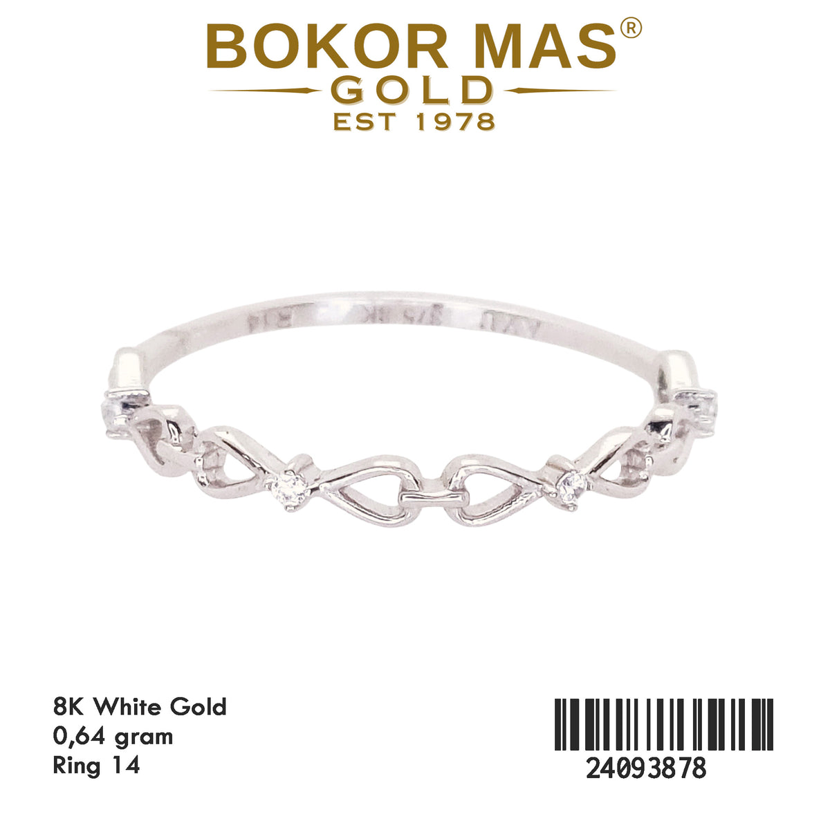 Cincin Model Permata - 24093878 - 8K