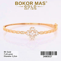 Gelang  Emas Bangkok Variasi Permata - 24085627 - 8K