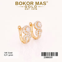 Anting Klip Variasi Permata - 23080381 - 16K
