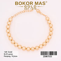Gelang Rantai Variasi Bola-bola - 25007553 - 16K