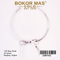 Gelang Rantai Variasi Pita -  25007662 - 17K