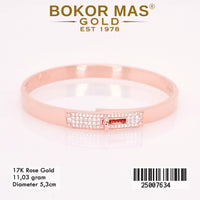 Gelang Kaku Variasi Permata - 25007634 - 17K