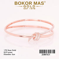 Gelang Kaku Variasi Permata - 25007631 - 17K