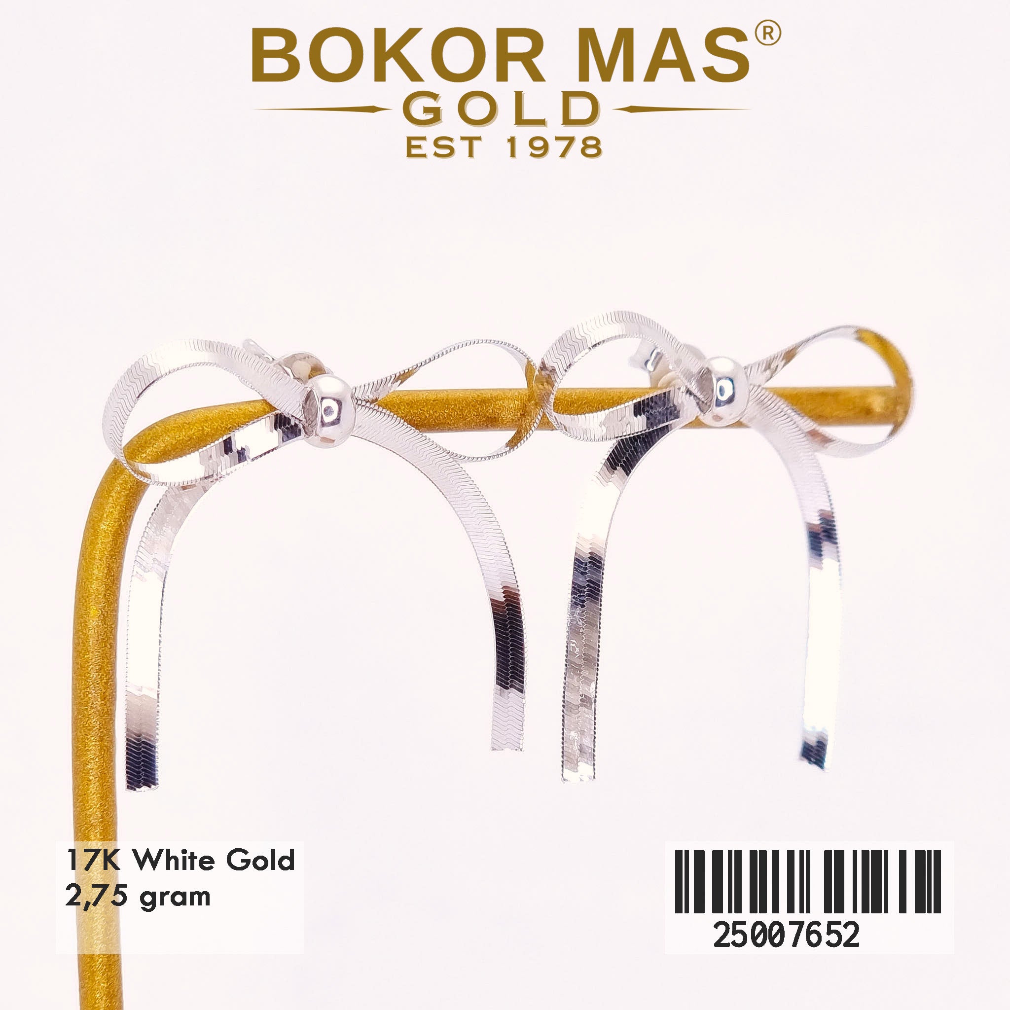 Anting Tusuk Model Pita - 25007652 - 17K